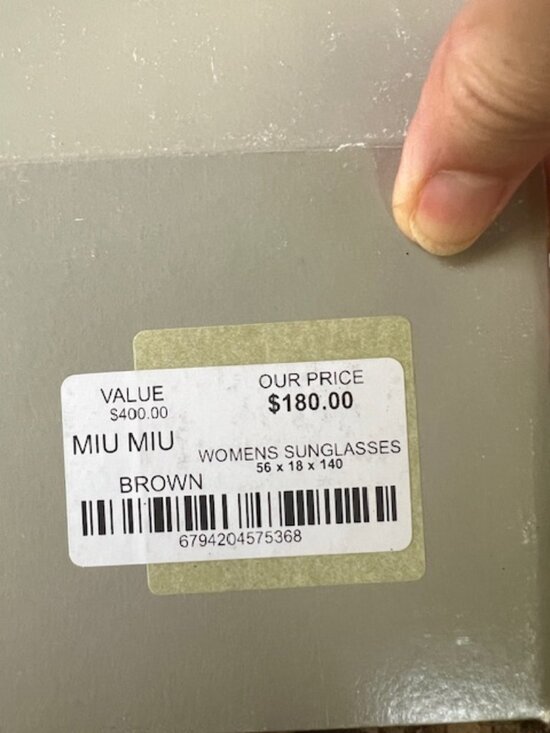 Miu Miu MU03NS HAG6S1 WOMANS SUNGLASSES